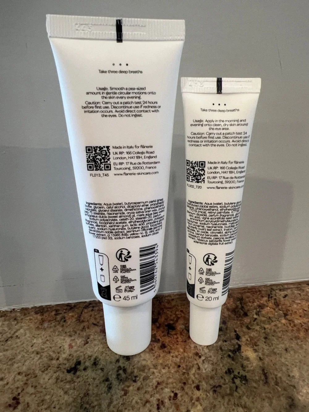 Flanerie Night Cream & Eye Serum Set New